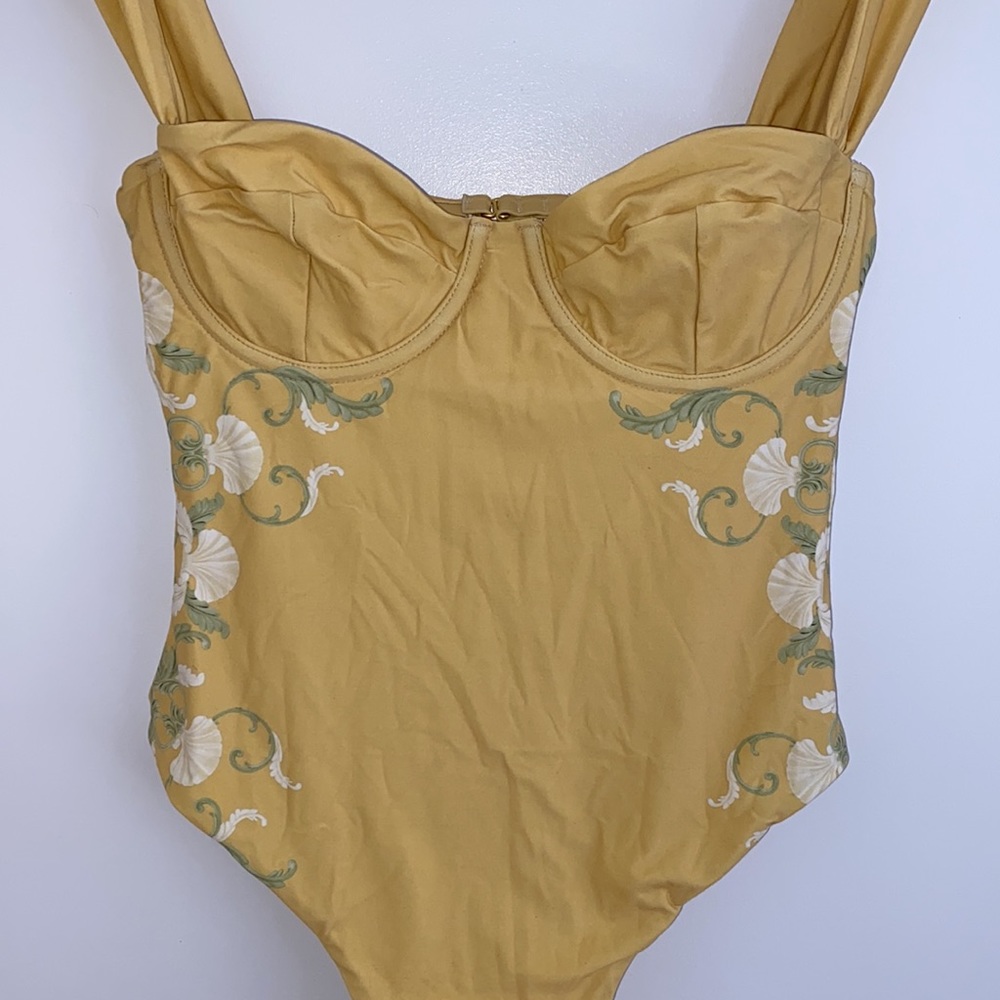 We Wore What Vintage Danielle 1 Piece Swimsuit NWT - Picture 2 of 7
